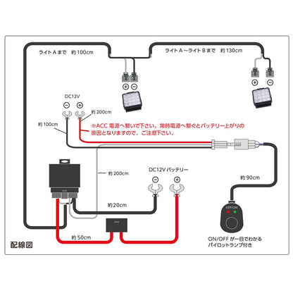 led作業灯向け-スイッチ