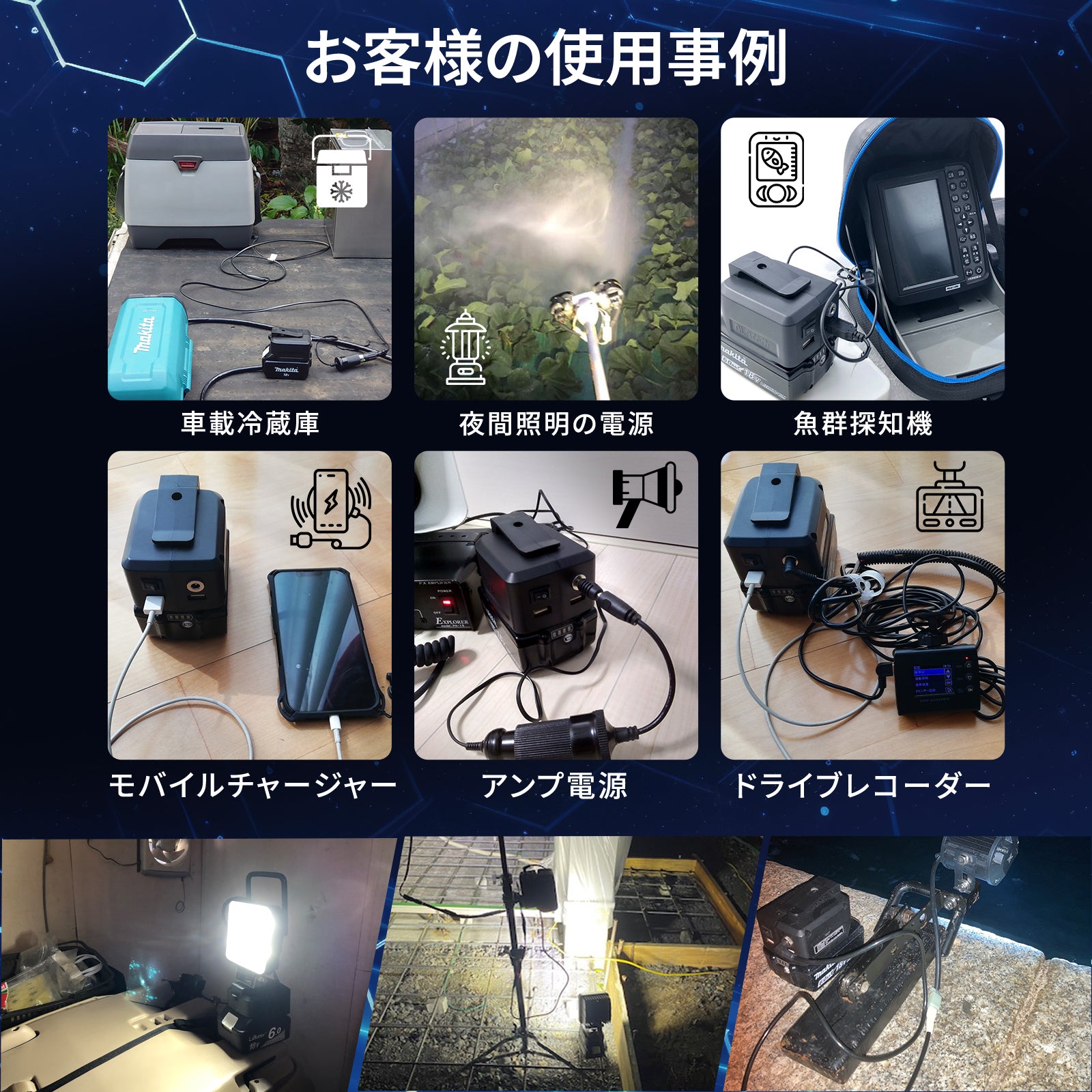 マキタ-usb-アダプタースイッチ付5a仕様 – LED作業灯通販 NLAセレクト