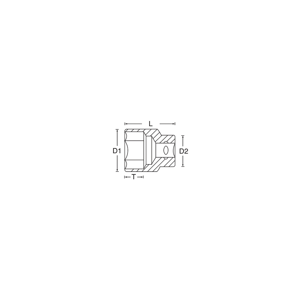 SIGNET(シグネット)13367 1/2DR 12MM ソケット (12角)