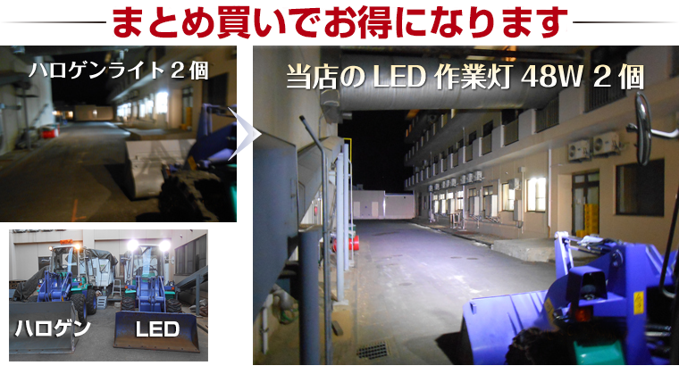 LED作業灯主力商品の紹介｜LED作業灯・投光器のNLAセレクト